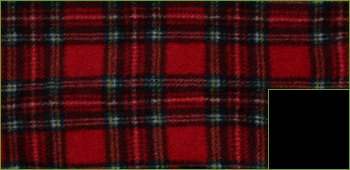 KocoKookie Dog Coat - Red Tartan - Black Lining