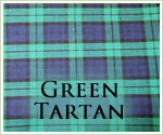 KocoKookie Classic Bandanas - Green Tartan