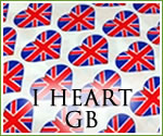 KocoKookie Classic Bandanas - I Heart GB