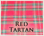 KocoKookie Classic Bandanas - Red Tartan