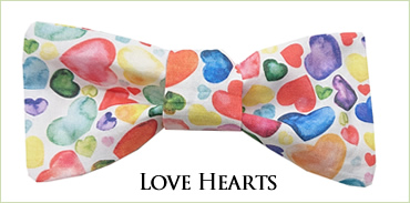 Kocokookie Bow Tie - Love Hearts