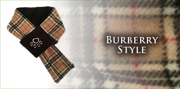 KocoKookie Dog Scarf - Burberry Style