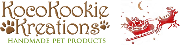 KocoKookie Kreations Dog Bandanas Pet Blankets and Toys - New For 2016